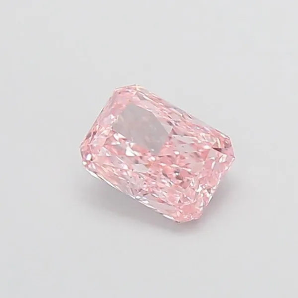 1.02ct RADIANT Fancy Intense Pink VS2 Coloured Lab diamond