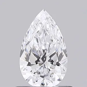 0.57ct PEAR D VVS1 Lab diamond