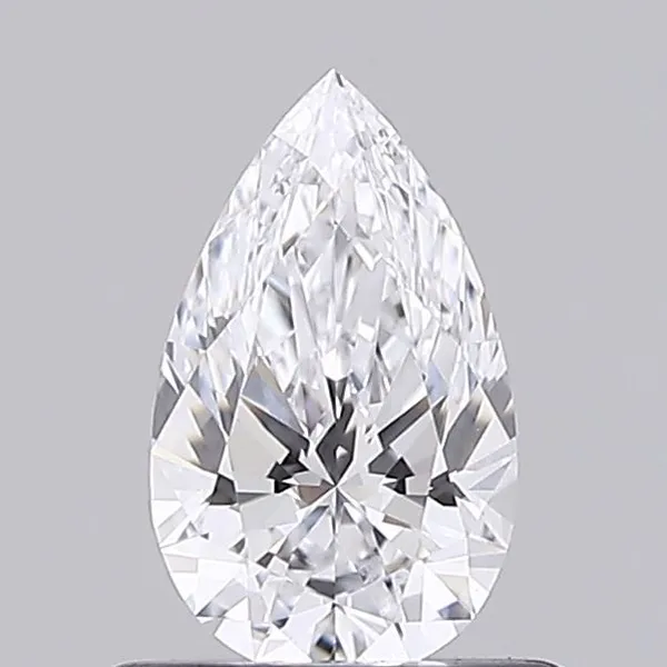 0.57ct PEAR D VVS1 Lab diamond