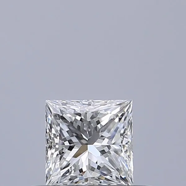 0.31ct PRINCESS D IF Natural diamond