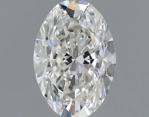 0.6ct OVAL H IF Natural diamond