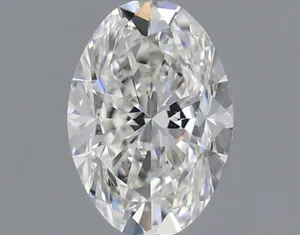 0.6ct OVAL H IF Natural diamond
