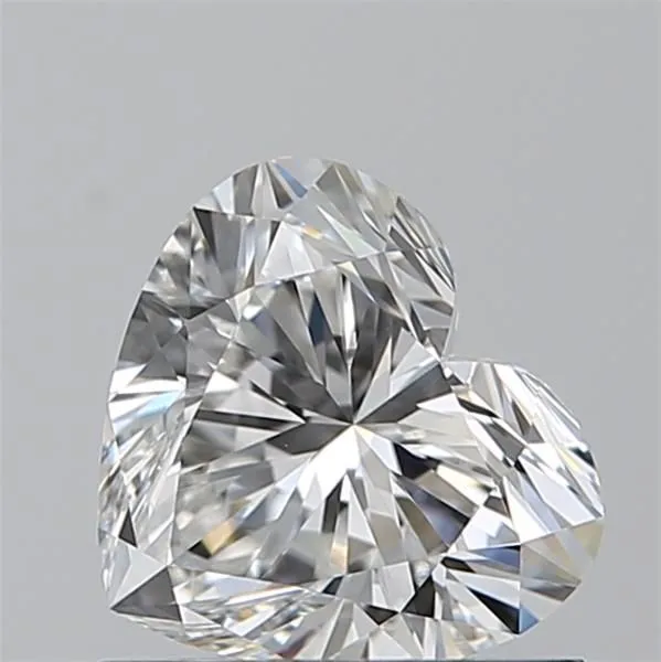 0.9ct HEART F VS1 Natural diamond