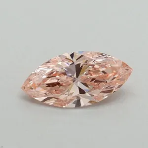 0.31ct MARQUISE Fancy Intense Pink VS2 Coloured Lab diamond