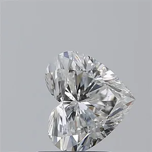 1.12ct HEART F SI2 Natural diamond