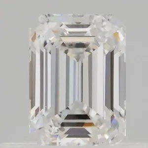 0.38ct EMERALD E VS1 Lab diamond