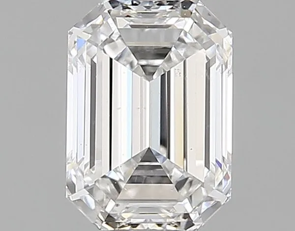 0.51ct EMERALD E SI1 Natural diamond