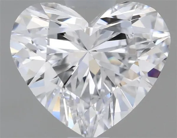 0.97ct HEART D VS1 Lab diamond