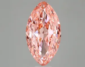 2.43ct MARQUISE Fancy Vivid Pink VVS2 Coloured Lab diamond