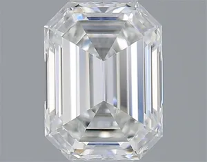 0.32ct EMERALD F VVS1 Natural diamond