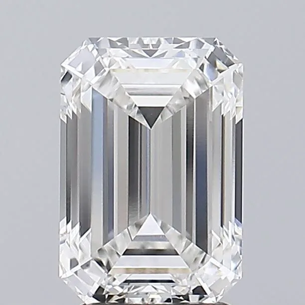 0.51ct EMERALD D VVS2 Lab Grown diamond