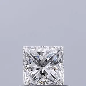 0.4ct PRINCESS D VVS1 Natural diamond