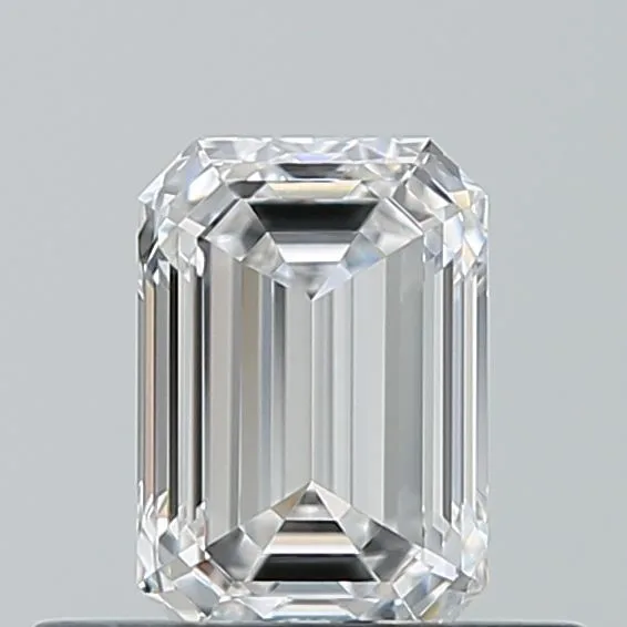 0.5ct EMERALD D VVS2 Natural diamond