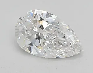 0.86ct PEAR D VVS1 Lab diamond