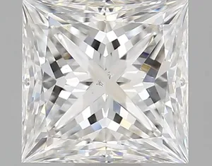 0.92ct PRINCESS G SI1 Natural diamond