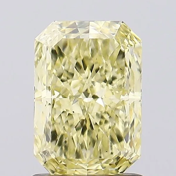 1.24ct RADIANT Fancy Intense Yellow VS1 Coloured Lab diamond