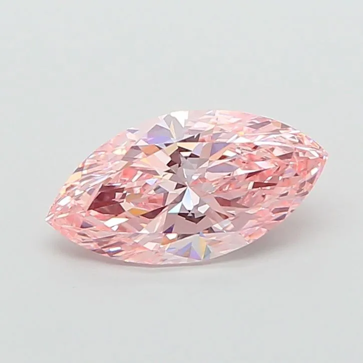 2.08ct MARQUISE Fancy Vivid Pink VS1 Coloured Lab diamond