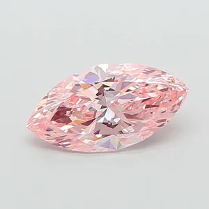 2.08ct MARQUISE Fancy Vivid Pink VS1 Coloured Lab diamond