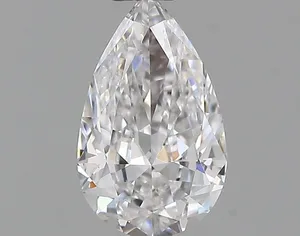 0.33ct PEAR D VVS2 Natural diamond