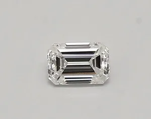 0.31ct EMERALD D VVS2 Lab diamond