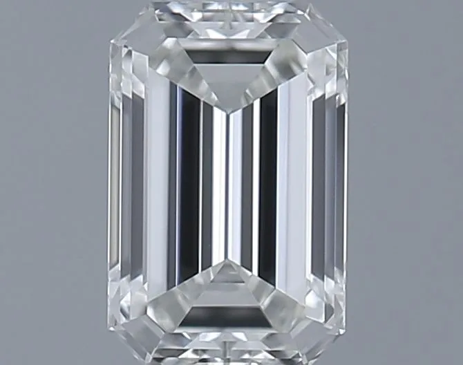 0.45ct EMERALD H VS1 Natural diamond