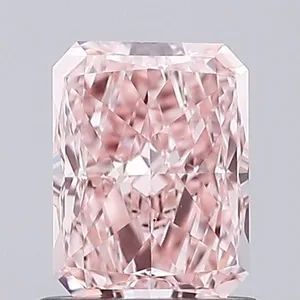1.01ct RADIANT Fancy Intense Pink VS1 Coloured Lab diamond