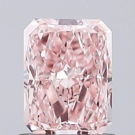 1.01ct RADIANT Fancy Intense Pink VS1 Coloured Lab diamond