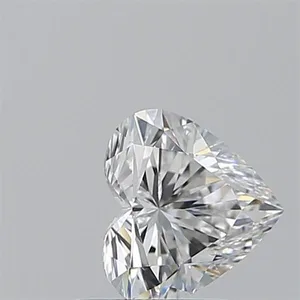 0.71ct HEART D VVS2 Natural diamond