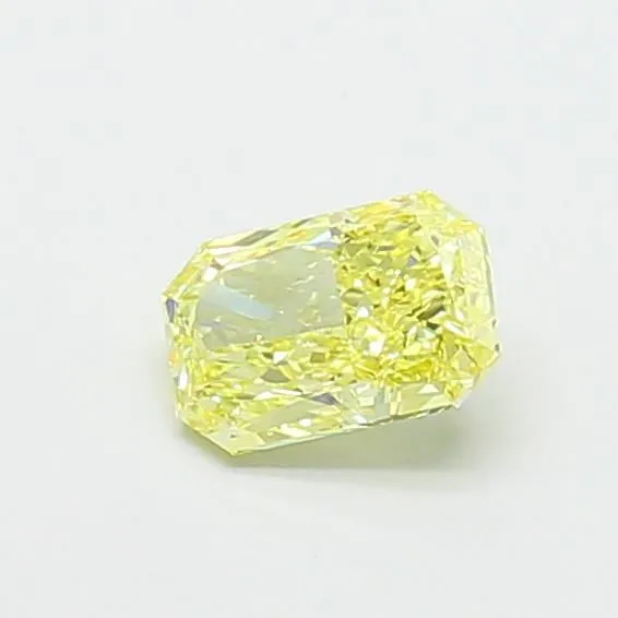 1.00ct RADIANT Fancy Intense Yellow VS2 Coloured Lab diamond