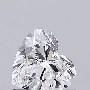 0.52ct HEART D VVS2 Lab diamond
