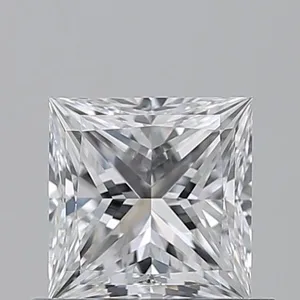 0.7ct PRINCESS D VS2 Natural diamond