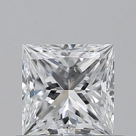 0.7ct PRINCESS D VS2 Natural diamond