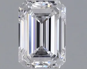 0.43ct EMERALD D VVS1 Natural diamond