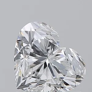 1.01ct HEART E SI1 Natural diamond