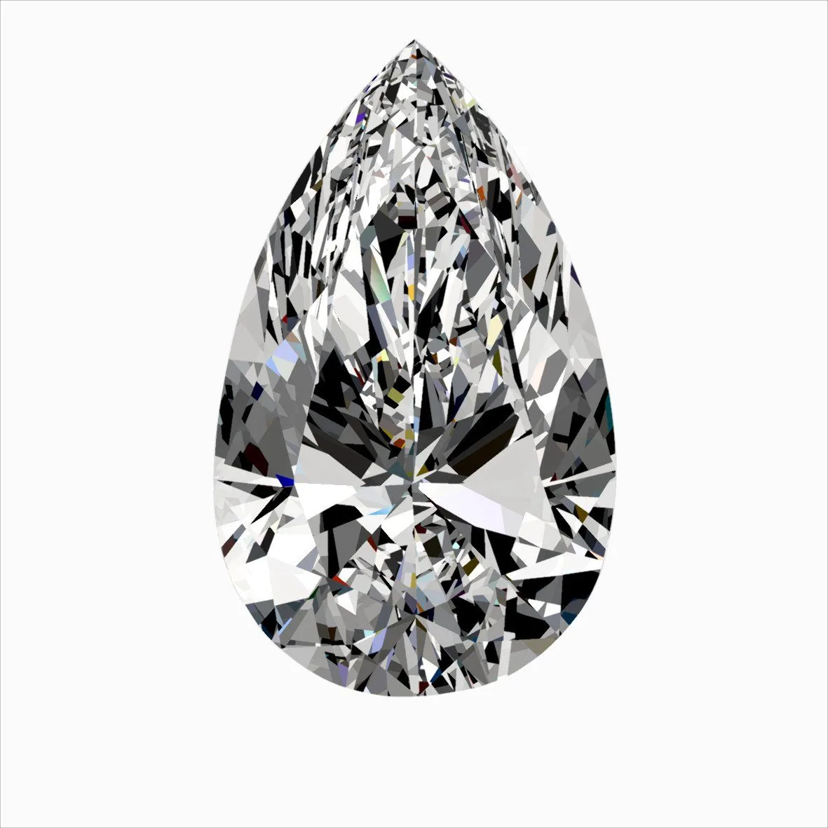 0.30ct PEAR F VVS1 Natural diamond