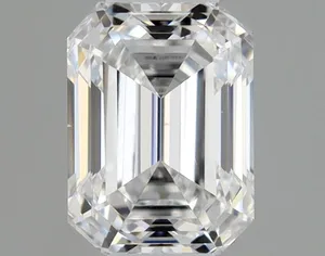 0.4ct EMERALD D VS2 Natural diamond