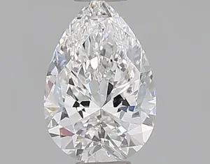 0.8ct PEAR D VVS2 Lab diamond