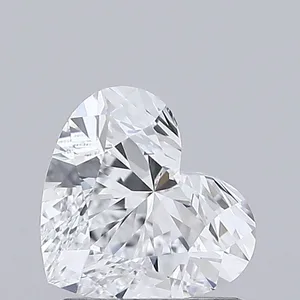 1.04ct HEART D VVS1 Lab diamond