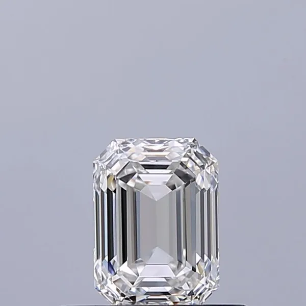 0.5ct EMERALD F VVS1 Natural diamond