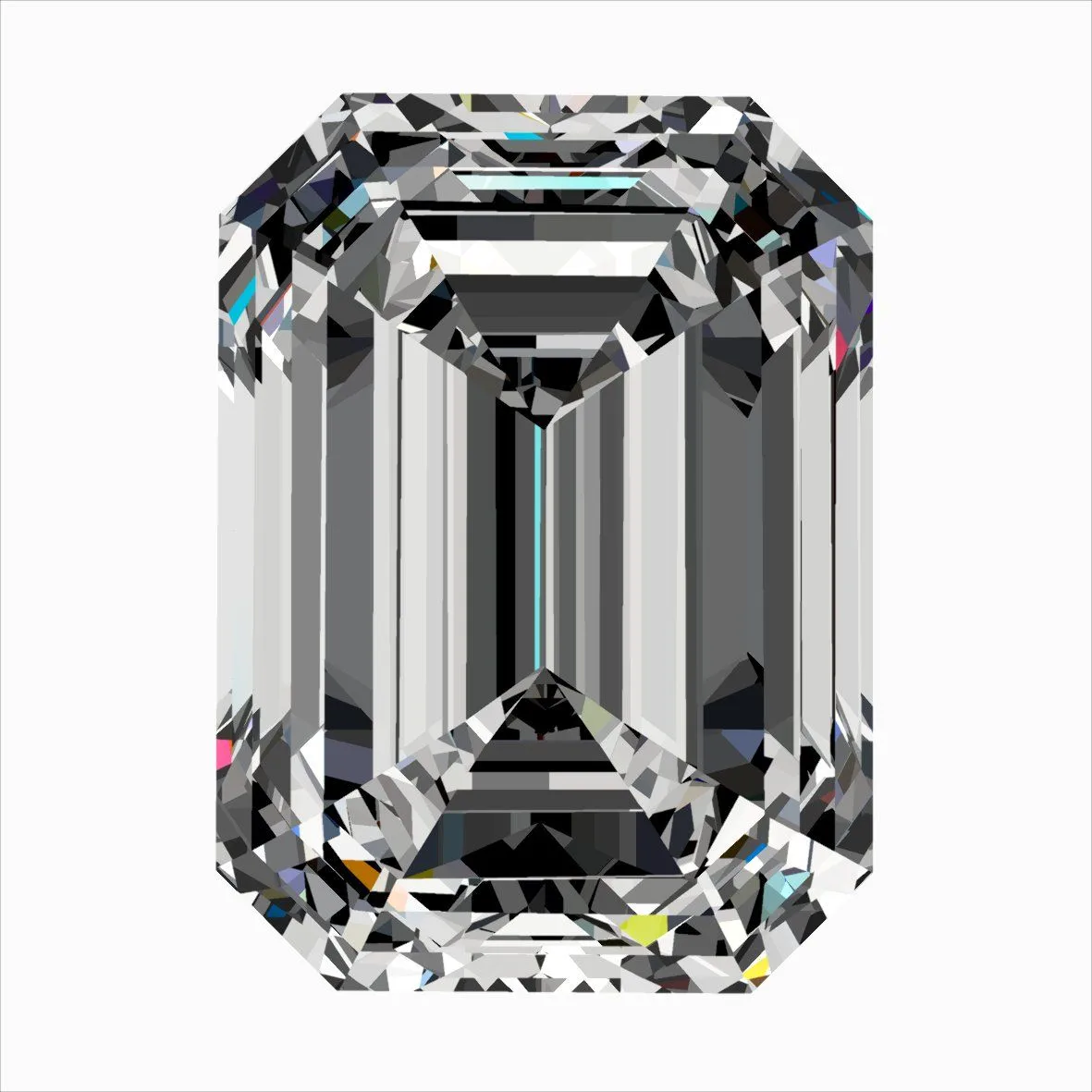 0.30ct EMERALD E VVS1 Natural diamond