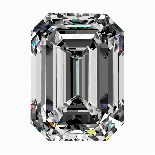 0.3ct EMERALD E VVS1 Natural diamond