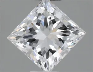 0.33ct PRINCESS D VS2 Natural diamond