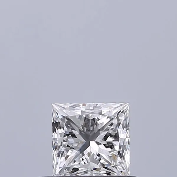 0.39ct PRINCESS E VVS1 Natural diamond