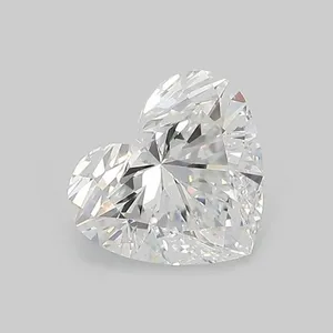 1.09ct HEART E VVS2 Lab diamond
