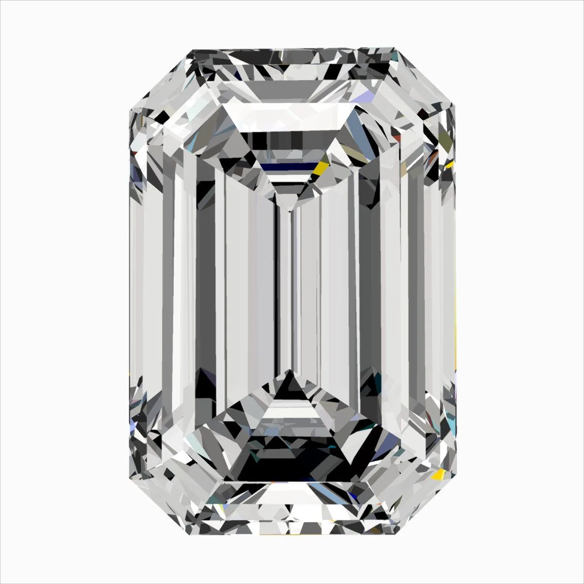 0.30ct EMERALD E VVS1 Natural diamond
