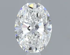 0.42ct OVAL E IF Natural diamond