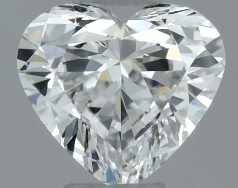 0.30ct HEART F VVS2 Natural diamond