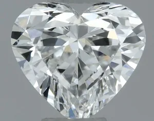 0.3ct HEART F VVS2 Natural diamond