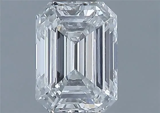 0.37ct EMERALD F VVS2 Natural diamond