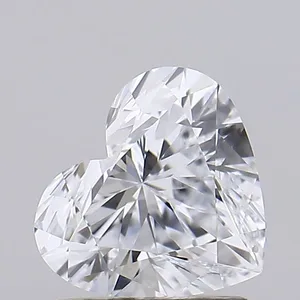 1.08ct HEART D VVS1 Lab diamond